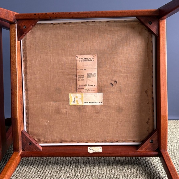 PAIR Jens Risom C140 Lounge Chairs | Original Mid Century Walnut MCM Playboy - Picture 2 of 16